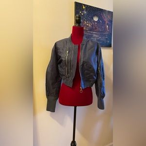Shinestar Blue zipper jacket